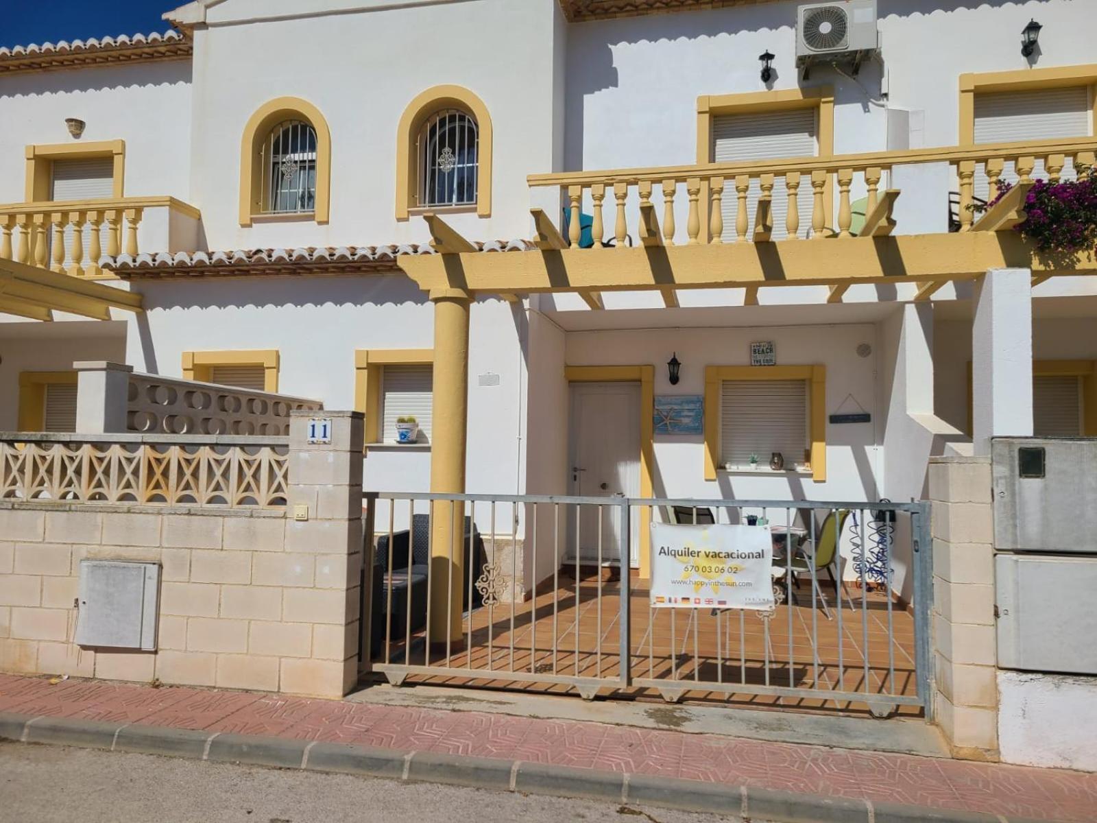 Bungalow Pueblo Mar En Els Poblets. Dénia Extérieur photo